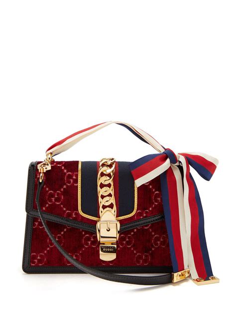 gucci sylvie red|gucci sylvie small.